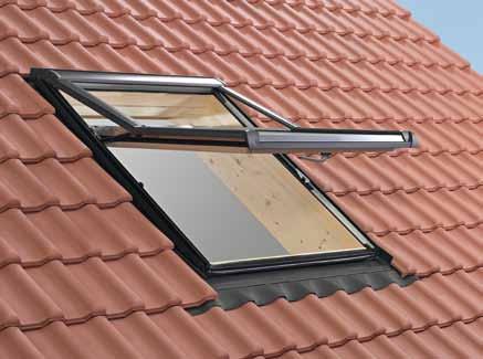 Roof window Designo R7 in timber Designo R7 top-third pivot roof window Timber The benefits at a glance Usage: All type of room environments Thermal transmission value U W : Glazing 5 / 4 / 8A: U W
