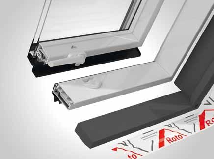 Roof window Designo R7 in PVC with pre-fitted insulation collar Designo R7 top-third pivot roof window with pre-fitted insulation collar PVC The benefits at a glance Thermal transmission value U W