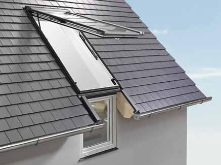 Roof window Designo R1 Combining roof window Designo WFA R1 Combining roof window Timber / PVC The benefits at a glance Interior PVC