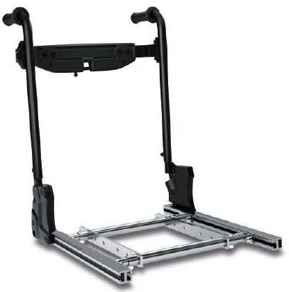 SEAT FRAME AND SEAT PLATE AXB2111 X Telescopic Seat Frame with metal seat plate (with stepless adjustment on armrests, legrests and backrest) MODULITE SEAT SIZE SETTING CHART: SEAT DEPTHS AXB2132