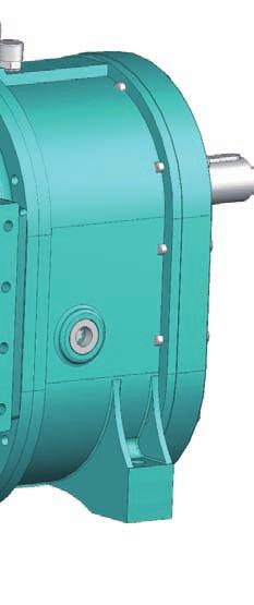 Sma Börger Rotary Lobe Pump Gossary Bock construction Compact construction Timing gear in a one-piece construction casing with a strong bearing and durabe gear whee pairing.