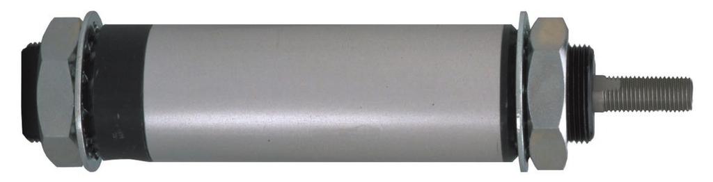 /8 BORE HEAVY DUTY ALUMINUM CYLINDER Features Very low breakaway force - allows for a consistent stroke speed (no sudden jumps) Hard-anodized aluminum body - attractive, yet durable Force factor of -