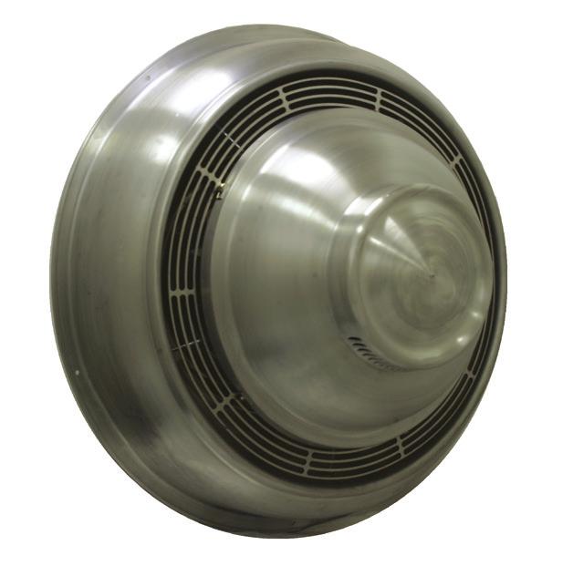 MODEL CWD DIECT DIVE CENTIFUGAL SIDEWALL EXHAUSTE MODEL FEATUES Exhaust air up to 3,360 CFM in high