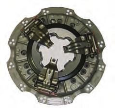 CLUTCH ASSEMBLIES Medium Duty Push Type Cover Assembly Number Adjustment Type Plate Load, lb Torque Rating (lb-ft) Carrier Style Friction Material No.