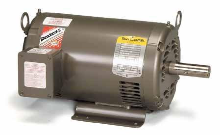 BALDOR MOTORS - OPEN DRIP PROOF (ODP) Industrial-grade motors built specifically to meet or exceed the demands fo the pressure washer industry. The Industry Standard U.L. Listed Any Baldor Motor Available 1 Phase, 56 Frame 1 Phase, 184T Frame 3 Phase, 184T Frame PART NO.