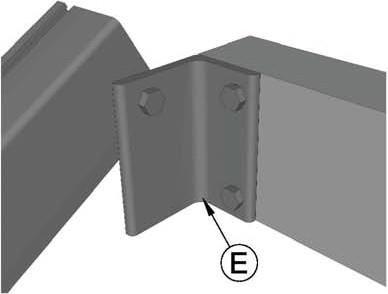PANEL RAILS: MAY EITHER BE ALUMINUM ANGLE WITH HOLES PUNCHED FOR MOUTING YOUR PANEL OR