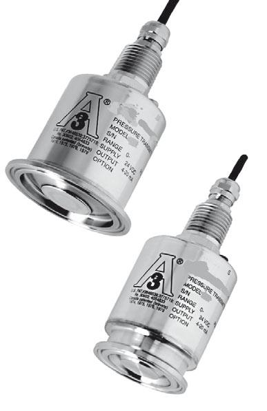 Introducing the TDG07 3A Sanitary Pressure Transducer. SERIES: TDG07 FEATURES APPLICATIONS For Clean-In-Place (CIP) and 0.