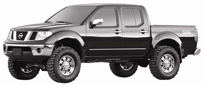 Nissan Frontier 4wd / 2005-2008 2WD SHORT BED