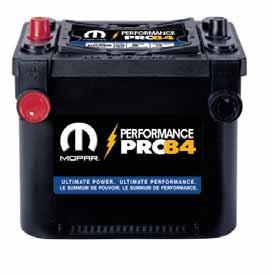 PERFORMANCE PRO 84 ORBITAL BATTERY 36-month free replacement Maintenance-Free High-tech construction designed to withstand temperature extremes for reliable performance Starting power that exceeds O.
