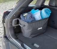 Helps protect your cargo area and is easily removable. Folds up and stores away in zippered case. 1. STORAGE LOCKER.