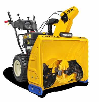 IDEAL USAGE: Ideal for 6" of snowfall 6-8 car driveways and narrow walkways Smooth surfaces TWO- STAGE POWER PURE