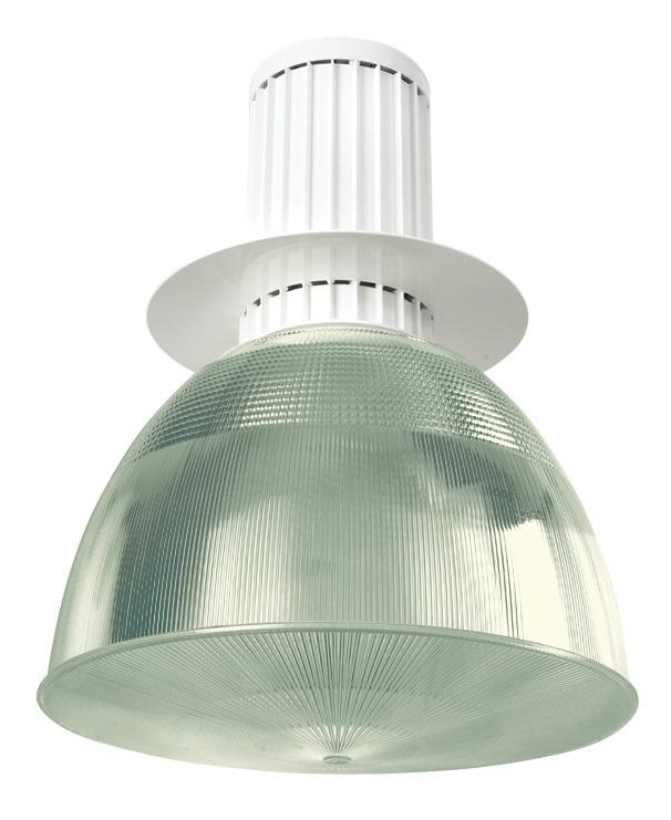 Element Acrylic High Bay 22 enclosed, conical lens, standard single baffle Notes 1) Element Acrylic High Bay Pulse Start low wattage HID luminaires require the use of O rated lamps with the