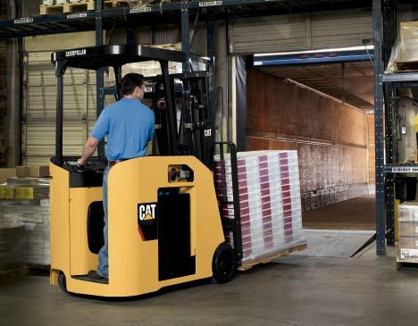 Setting the Quality Standard These high-performance stand-up end control lift trucks come equipped with value-added premium features, as highlighted below.