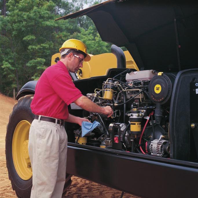 Serviceability and Customer Support Caterpillar Dealer Services enables you to operate longer with lower costs, helped by significantly extended service intervals. Operation.