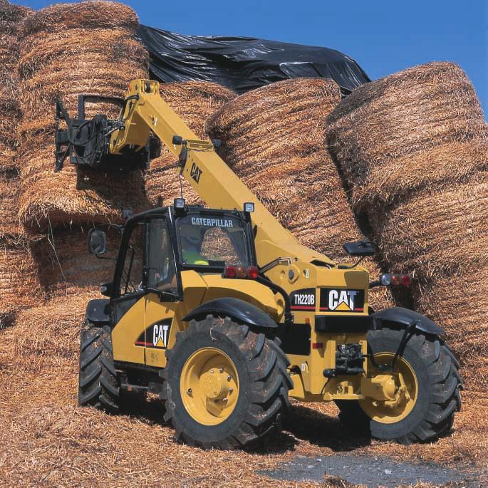 Versatility Redefine the traditional role of a Telehandler with the Cat TH220B. Quick Coupler. An IT interface is standard on the B-Series.