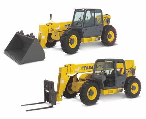 Low-Profile and High-Profile Options The Mustang Telehandler the 7, 9