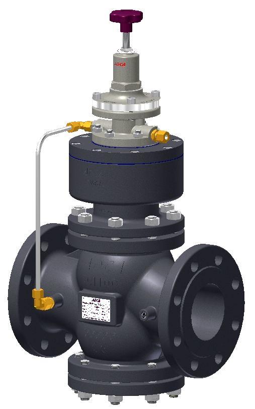PILOT OPERATED PRESSURE REDUCING VALVES PRV47/2 DN65 DN100 DESCRIPTION The PRV47/2 pilot operated pressure reducing valves are designed for use on steam, compressed air, nitrogen and other gases