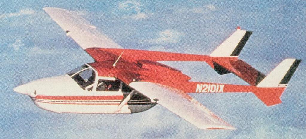 Twin Boom Tail Cessna