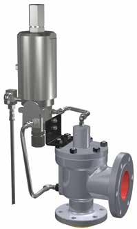 Pilot Designs Non-Flowing Pilot-Operated Safety Relief Valves 2900 Series Valve with 39PV Pop Action 39PV07/37 Remote Sensing Vented to Atmosphere Pipe to system