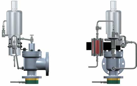 Piping Configurations 2900 Series Type 39MV Modulating Pilot with Heat Exchanger 2900 Series Type 39MV Modulating Pilot with Heat Exchanger Cold Service (Also available with Pop