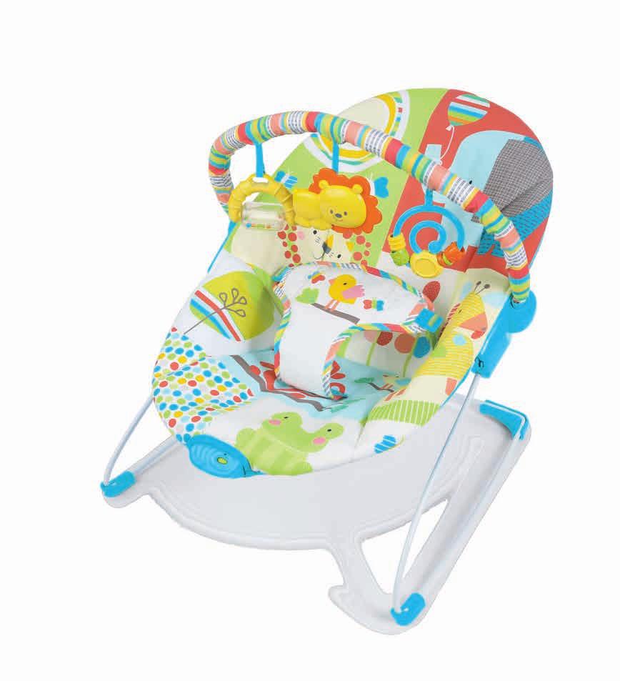 CHAD VALLEY BABY Circus Friends 578/1812 Deluxe Baby Bouncer