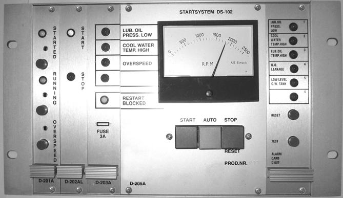Starting System DS-102 Series 200 Elmatik AS P.O.