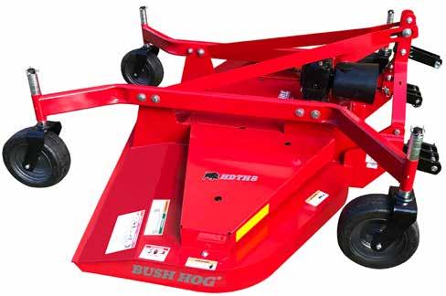 Machine Prices and Specifications Prices Effective January 2, 2019 HDTH SERIES FINISHING MOWER MODEL HDTH5 HDTH6 HDTH7 HDTH8 Cutting Width 60 72 84 99 Cutting Height (1/2 incr.
