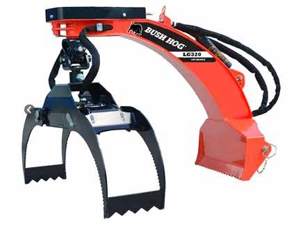 Machine Prices and Specifications Prices Effective January 2, 2019 LG LOG GRAPPLE 3-POINT HITCH BASE UNITS ** LG LOG GRAPPLES ARE ONLY AVAILABLE IN BUSH HOG RED ** LG320-01 Cat I, 3 PT Hitch Log