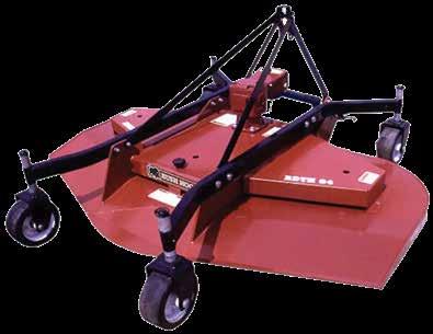Machine Prices and Specifications Prices Effective January 2, 2019 RDTH SERIES FINISHING MOWER MODEL RDTH84 All models are available in the colors below: Cutting Width 84 Model Color Indicator Unit