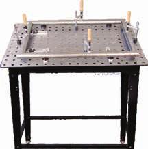 The Purchase Of 1D PRO Series Welding Tables (W07890) PRO SERIES WELDING TABLE TOP Table Size CODE (mm) PRICE 600 x 600