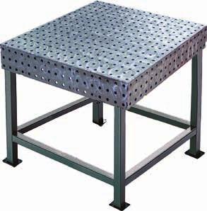 Table shown with optional long leg kit 4 x FREE CLAMPS WORTH 110 With The Purchase Of 3D fabblock Welding Tables (W07890)