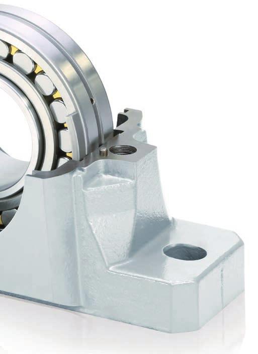 LFD BEARING HOUSINGS Product Catalog 25 2.4 MOUNTING As standard, LFD SNL plummer blocks are delivered with two mounting holes.