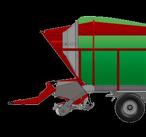 The intelligent software of the wagon automatically adjusts the different loading and unloading positions. High volume, yet compact!