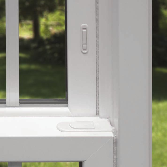 The secret behind this window s performance is its exceptionally low air infiltration ratings which can lower the energy consumption of a typical home by 25 40%.