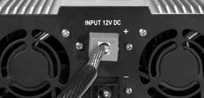 The power source must provide between 11 and 15 volts DC and be able to supply enough current to run the test load.