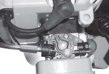 Check throttle for freedom of movement and that wide open throttle / low idle extremes are adjusted properly.