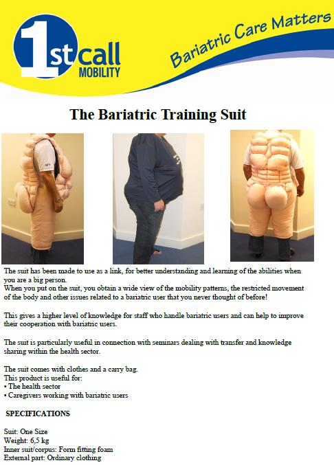 Bariatric Training Suit -