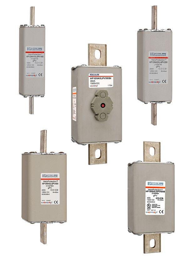 SPECIAL PURPOSE FUSES PHOTOVOLTAIC FUSES FEATURES & BENEFITS Mersen HP15NH photovoltaic (PV) fuse serie was engineered and designed specifically for the protection of photovoltaic