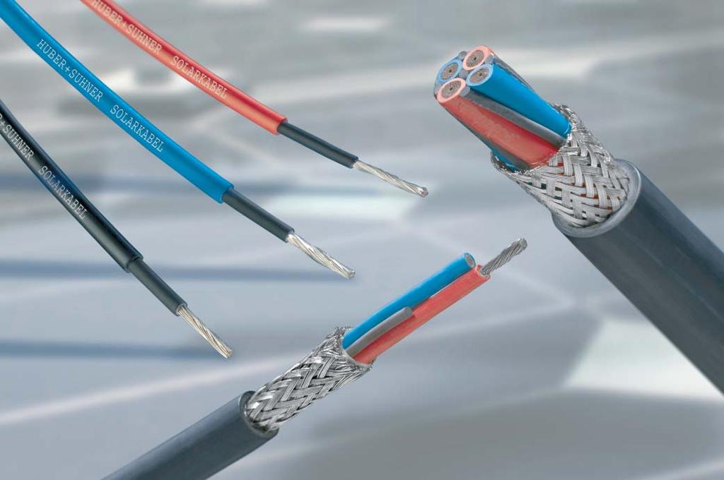 RADOX SOLAR SINGLE-CORE AND MULTI-CORE CABLES Halogen free, high temperature resistance, weatherproof and extremely robust RADOX solar cable means flexible single and multi-core cables specially
