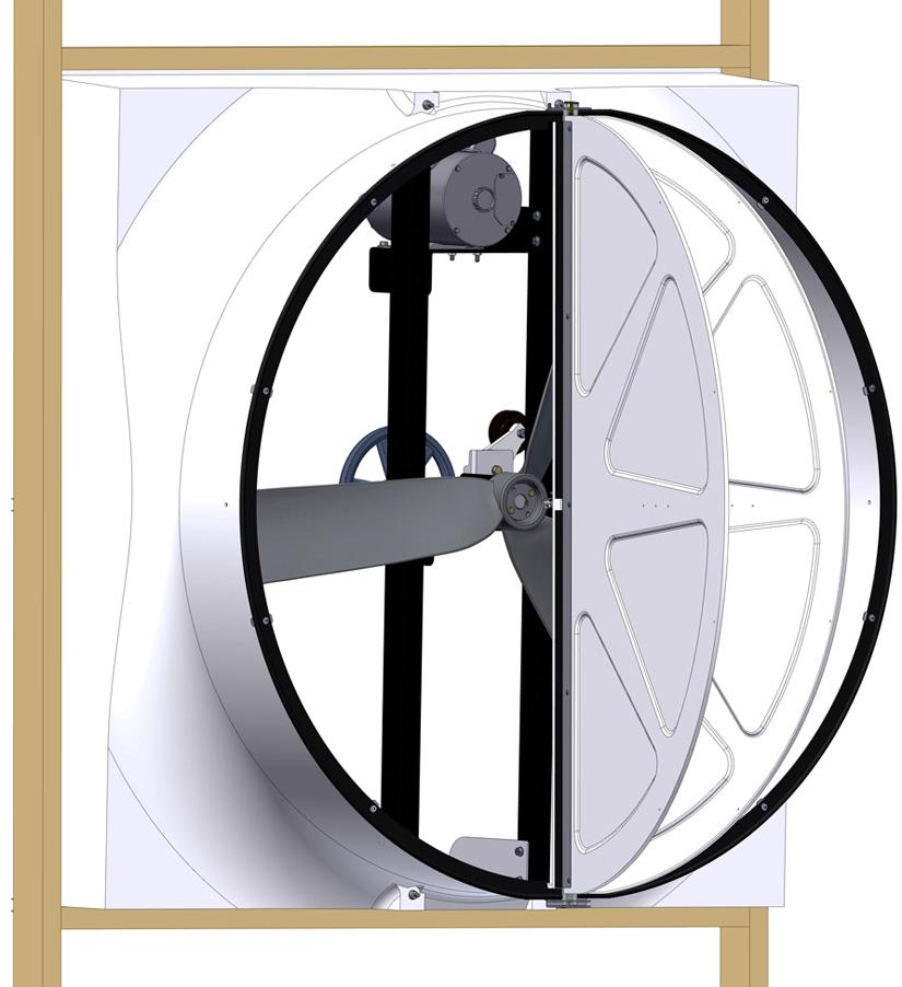 Installation Removing the Doors To avoid damaging the Fan Doors it is best to remove them before attaching the