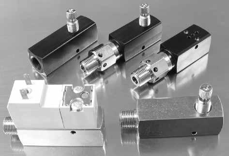 Product Features Features CYLINDER CONTROL BASES When used in conjunction with Bimba s 5 mm Solenoid Valves, these precision machined bases are an ideal choice for applications requiring controlled