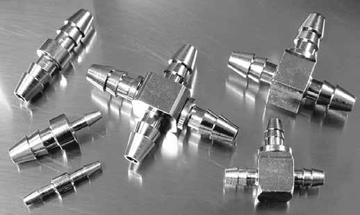 Product Features Features BARB-TO-BARB FITTINGS Bimba s Barb-to-Barb fittings are high quality, durable brass barbs with the sharpness required to maintain connection even in high pressure and