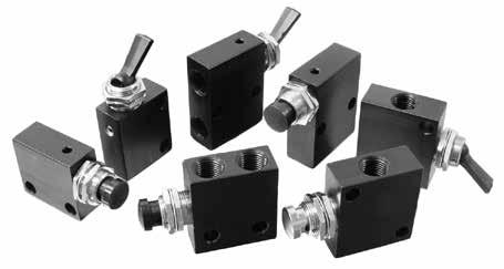Product Features Features CONTROL & -WAY VALVES 400 SERIES & VALVE CONTROL ACCESSORIES VALVES The 400 Series valves offer and -Way Normally Closed functions and feature several configurations for