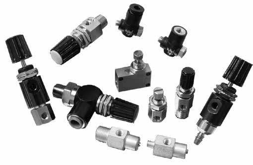 Product Features Features CONTROL FLOW CONTROL VALVES & & NEEDLE VALVE VALVES ACCESSORIES Flow controls and Needle valves are used to reduce the rate of flow in a leg of a system, consequently the