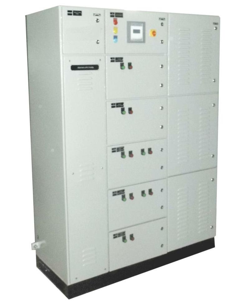 We also manufacture a Real Time Automatic Power Fac-tor Correction Panel, which is also known as a Thyristorised APFC Panel.