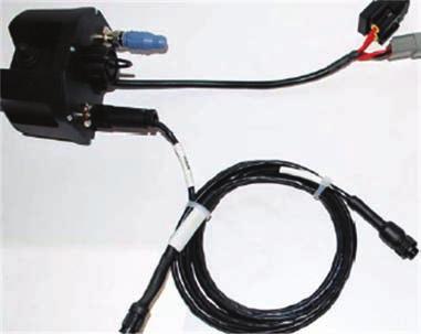 4. Install and connect the electric steer junction box (continued). f.