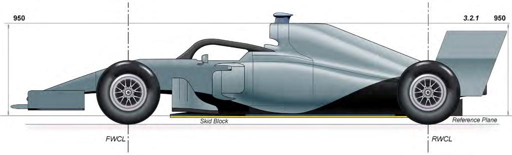 3.3 Front wing 3.3.1 Mandatory central section Any vertical section taken parallel to the car centre plane through bodywork located more than 450mm forward of the front wheel centre line, less than