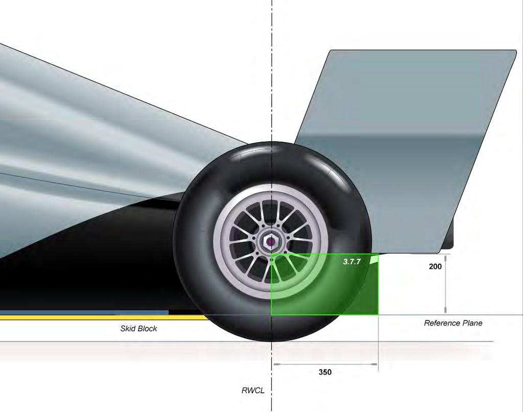 3.8 Aerodynamic influence With the exception of the parts described in Articles 11.4, 11.5 and 11.6, and the rear view mirrors described in Article 14.