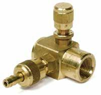 CHEMICAL INJECTOR - ST-60 Requires ST-61 (below) to regulate chemical injection rate. Compact Size 3/8" MPT Inlet 3/8" FPT Outlet INLET OUTLET 8.710-476.0 360120 1.50-2.25, ST 60/0 3/8 MPT 3/8 FPT 8.