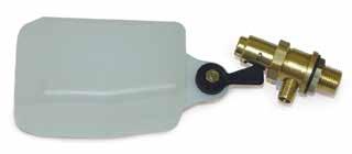 5" x 3" inside tank All-Plastic Snap-On Float Positive Shutoff Diaphragm Style Inlet Screen, Tank Gasket and Nut Included PSI TEMP 8.710-030.